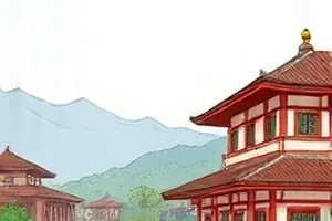 《山眠笔记》横版封面，雾中山脊与摊开的笔记本